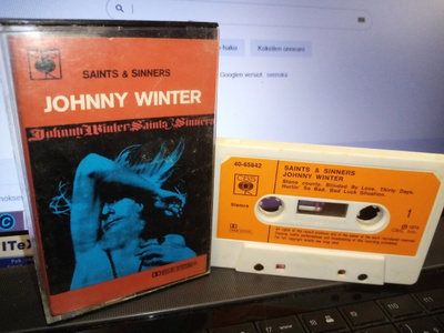 C-KASETTI Johnny Winter : Saints & Sinners