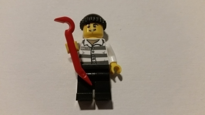Lego Figuuri - Vankikarkuri / Murtovaras  ( City )