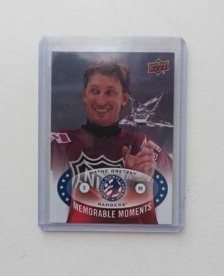 2015 Upper Deck Wayne Gretzky Memorable Moments
