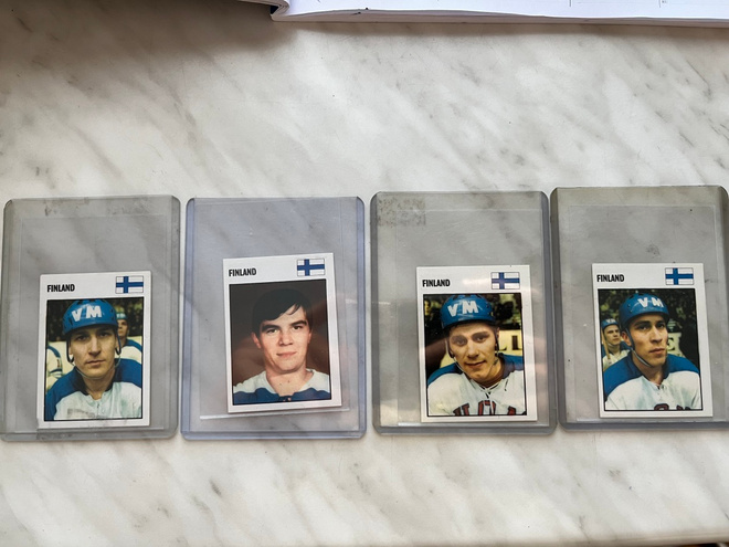 1969-70 Williams Forlags Swedish kortteja 3.50e/kpl