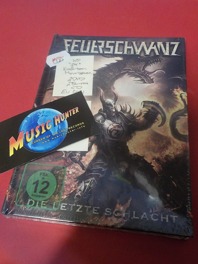 FEUERSCHWANZ - DIE LETZTE SCHLACHT UUSI 2DVD+2BLU-RAY+CD