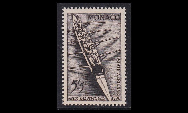 Monaco 344 * Olympialaiset Lontoo ja St.Moritz soutu (1948)