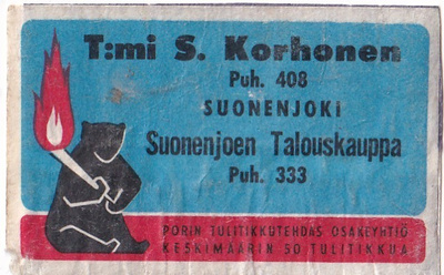 Suonenjoki,  T:mi S. Korhonen  b512