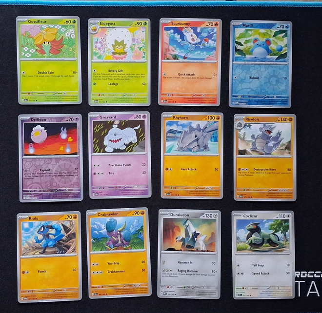 Pokemon kortit 12kpl (#144 Stellar Crown)