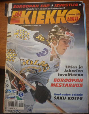 Jääkiekko Lehti 10/94