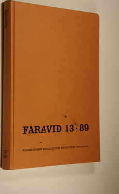 Faravid 13/89 : Pohjois-Suomen historiallisen yhdistyksen...