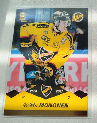 2026-27 Blueline Base Gold Veikka Mononen /100 Kalpa
