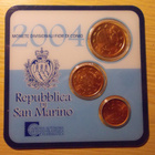 San Marino Minikit 1c, 2c ja 5c vuodelta 2004 - pikkukuva 1