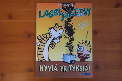Bill Watterson:Lassi ja Leevi-Hyviä yrityksiä.1.P.1993.Nid.