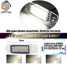 Toyota / Lexus LED rekisterikilven valot — kirkk - pikkukuva 1