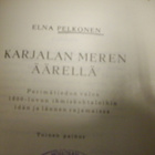 Pelkonen: KARJALAN MEREN ÄÄRELLÄ (2.p.1961) Sis.postikulut - pikkukuva 2