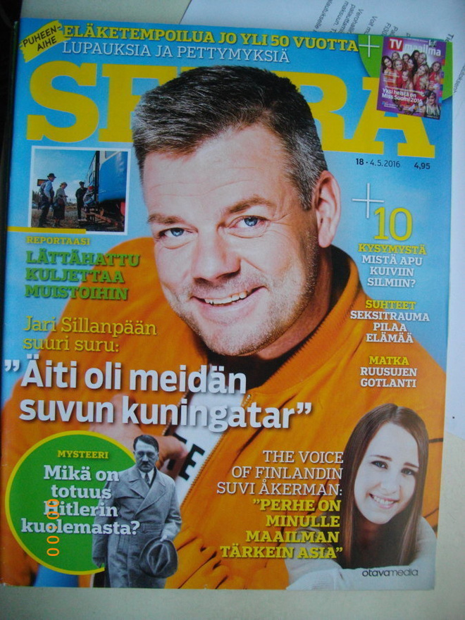 Seura lehti Nro 18/2016 (5.5)