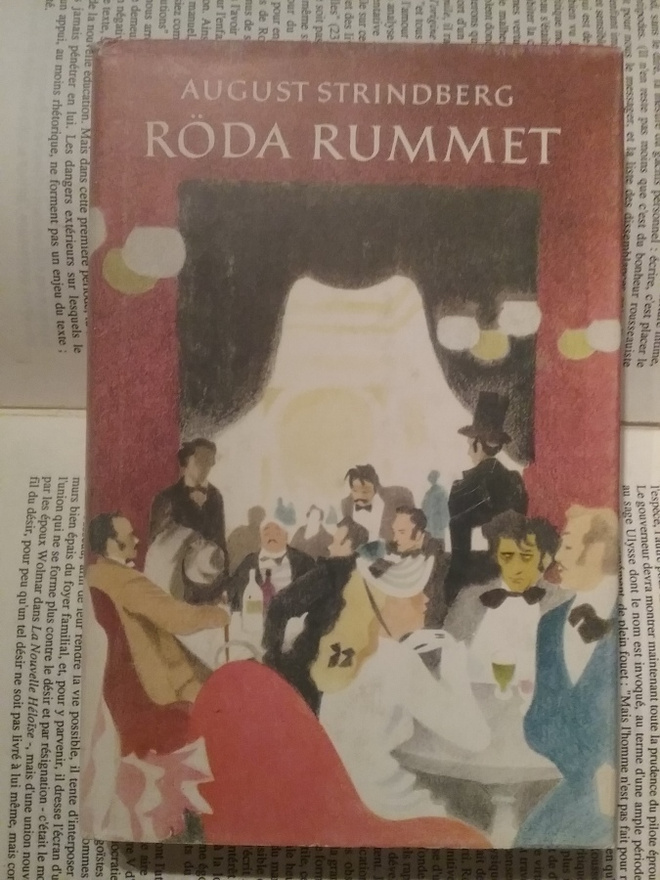 August Strindberg - Röda rummet (inbunden bok)