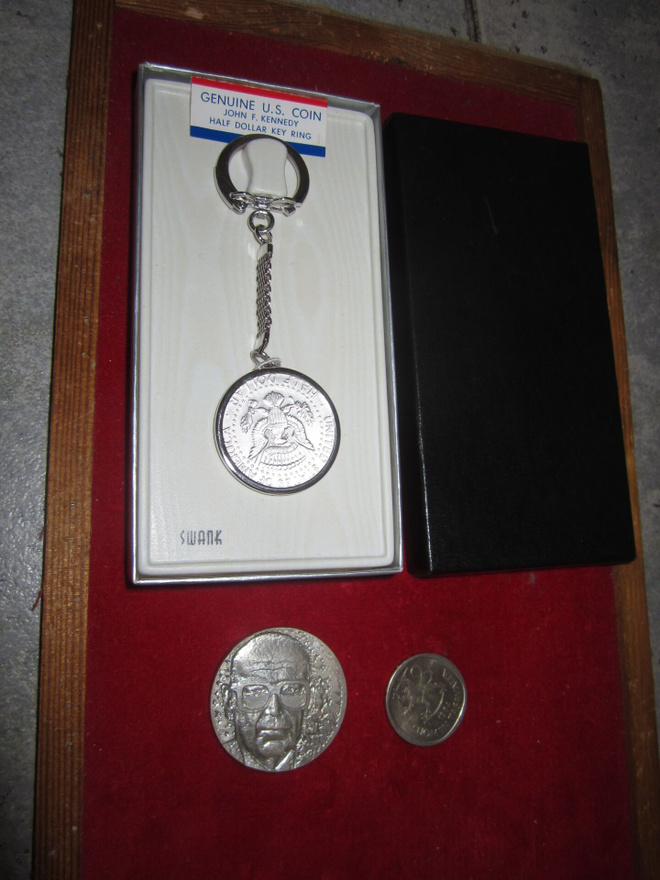 1964 John F. Kennedy Half Dollar +10 e kekkonen +1964 markka