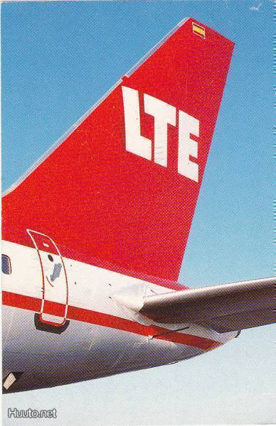LENTOKONEKORTTI - BOEING B 757-200 - LTE - 2