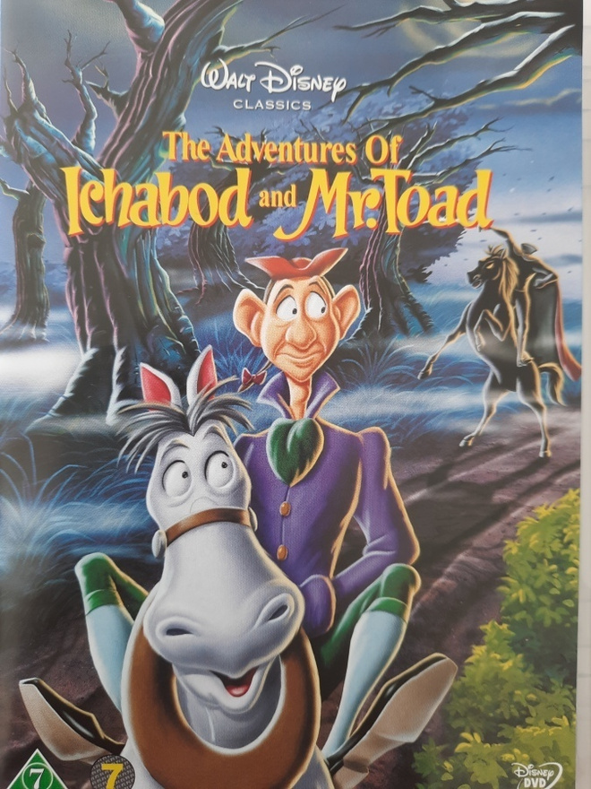 THE ADVENTURES OF ICHABOD AND MR. TOAD  DVD