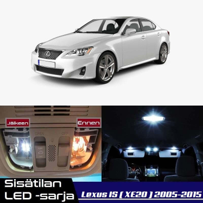 Lexus IS (XE20) Sisätilan LED-sarja 10-osainen