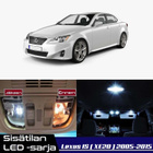 Lexus IS (XE20) Sisätilan LED-sarja 10-osainen - pikkukuva 1