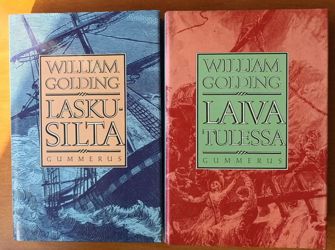 William Golding: Meritrilogia 1981-1991, neljä kuvaa