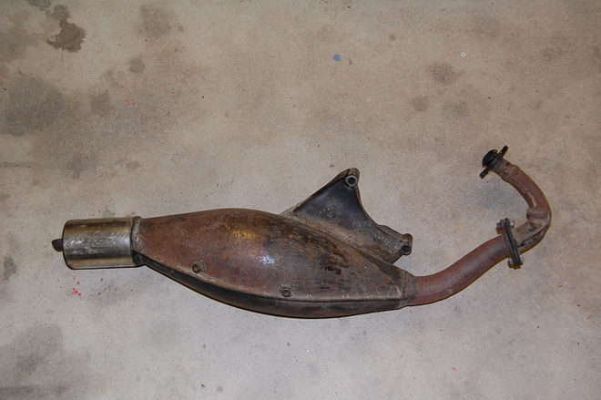 Gilera Stakerin pakoputki