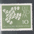L-Saksa 1961 - Europa CEPT (3) ++ - pikkukuva 2