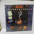 AC DC - THUNDERSTUCK EX+EX+ EU 1990 LP + HUGE POSTER - pikkukuva 1