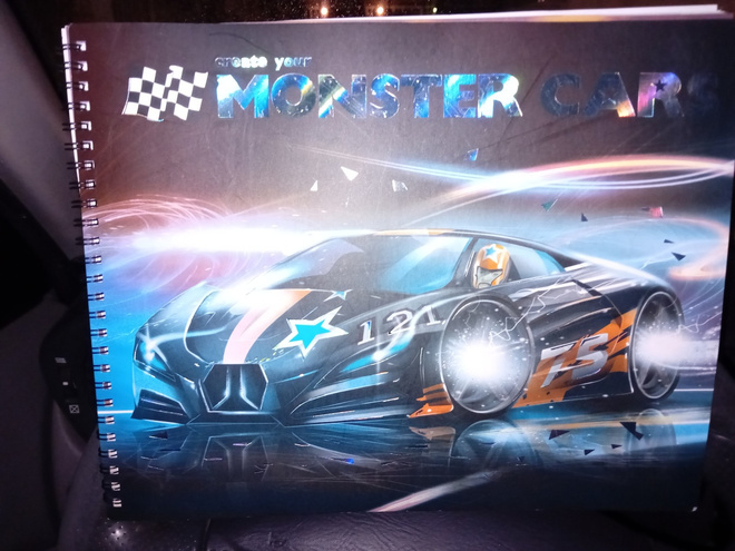 CREATE YOUR MONSTER CARS + TARRAT ( SIS POSTIKULU)