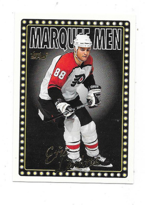 1995-96 Topps Marquee Men #1 Eric Lindros , Philadelphia