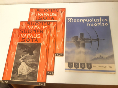 Vanhat lehdet Suomen vapaussota ja Maanpuolustusnuoriso 1936