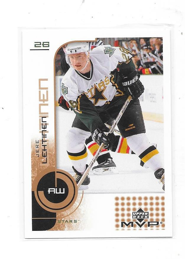 2002-03 Upper Deck MVP #58 Jere Lehtinen  Dallas Stars