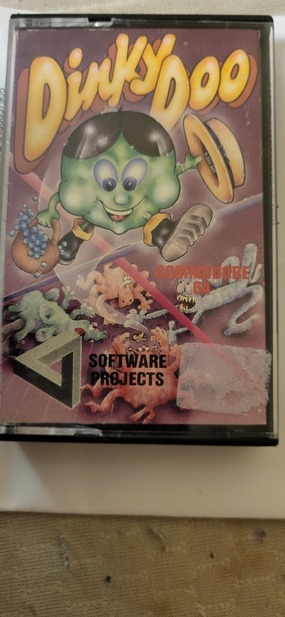 Dinky Doo Commodore 64 alkuperäisrasiassaan