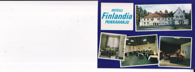 Punkaharju, Hotelli Finlandia, sommitelmakortti b699