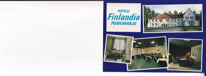 Punkaharju, Hotelli Finlandia, sommitelmakortti     b699