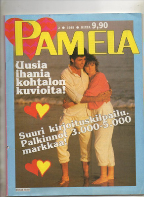 Pamela n:o 2 1988 Luutnantin lemmentuskat. Kisse Säikkyi syn