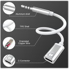 Audioadapteri 3.5mm Uros - USB-C Naaras (Analoginen) #30808 - pikkukuva 4