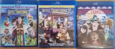 3 x Hotel Transylvania blueray