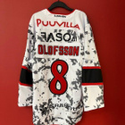 Olofsson Maastokuvioinen pelipaita Porin Ässät Game Worn - pikkukuva 2