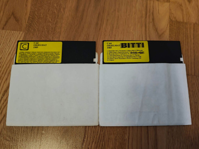 MikroBitti ja C-lehtien ohjelmalevykkeet 1989 - Commodore 64