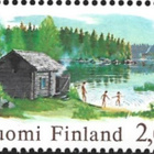 1977 Kuvamerkki Sauna 2,00 paperi yWT ** LaPe 809 b) - pikkukuva 2
