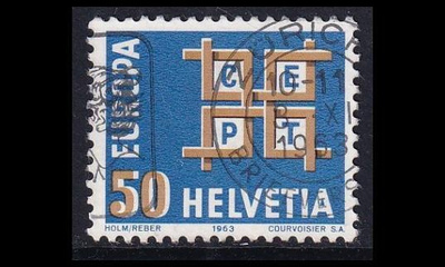 Sveitsi 781 o Europa (1963)