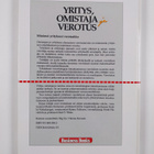 Raimo Immonen ym. : Yritys, omistaja ja verotus - pikkukuva 2