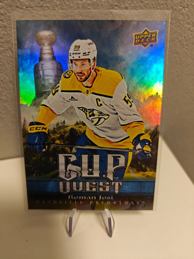 2025-26 Upper Deck Series 1 Cup Quest -Roman Josi Nashville