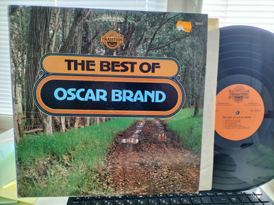 OSCAR BRAND, The Best of, LP US -?? HIENO KUNTO !!