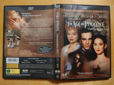 The Age of Innocence - viattomuuden aika DVD Egmont