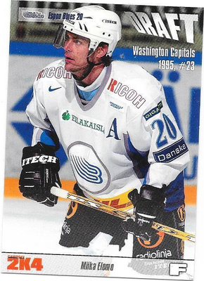 2003-04 CardSet #11 Miika Elomo Espoo Blues