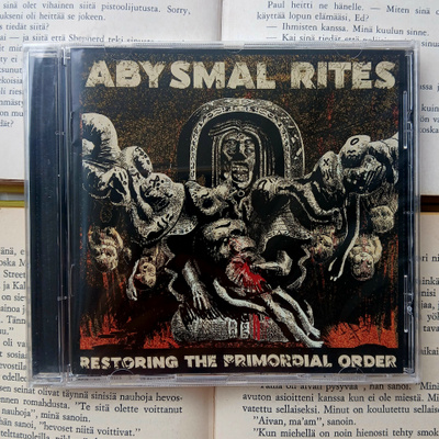 Abysmal Rites - Restoring the Primordial Order (UUSI CD)