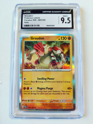 Groudon Paradox Rift 093/182 CGC 9.5