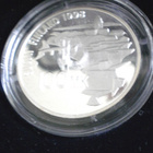 100 mk Suomenlinna 250v.  1998 Hopea Juhlaraha - pikkukuva 4