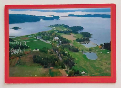 "Hyvärilän Matkailukeskus, Nurmes"-KULKEMATON POSTIKORTTI