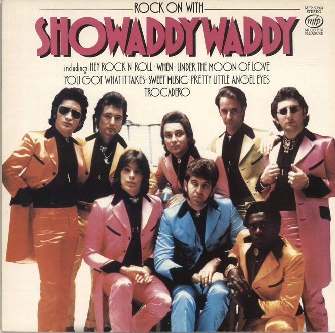 SHOWADDYWADDY: Rock on with (LP), 1980, ks. kappaleet
